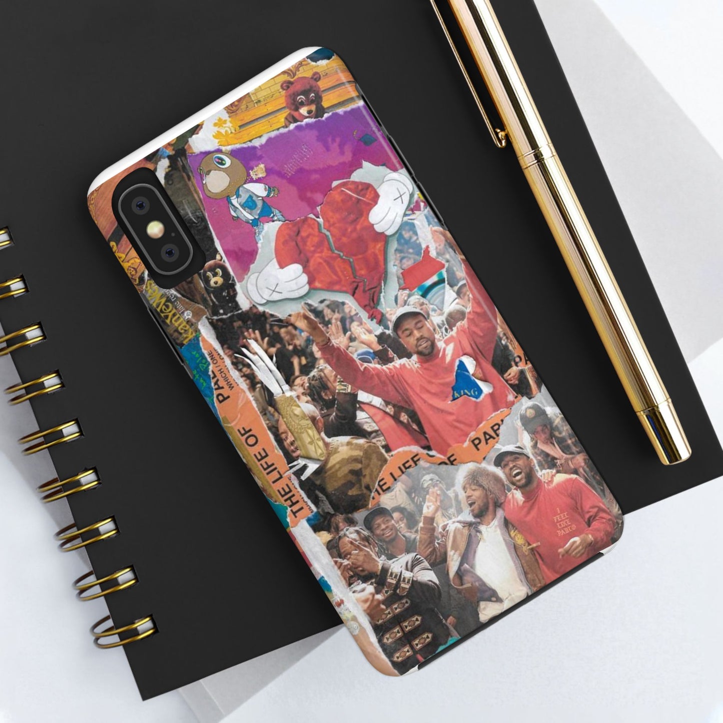 "coming of pablo" scrapbook phone case