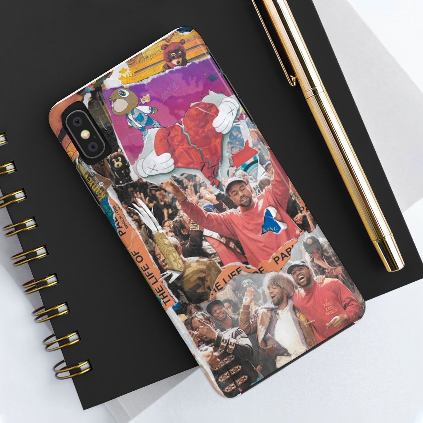 "coming of pablo" scrapbook phone case
