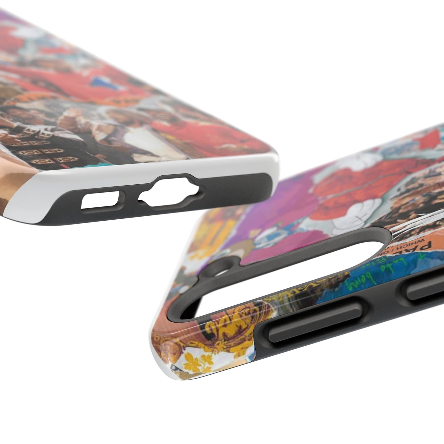 "coming of pablo" scrapbook phone case