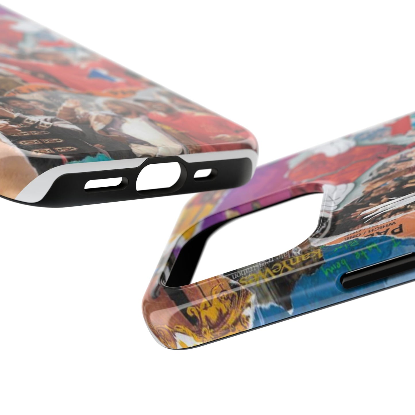 "coming of pablo" scrapbook phone case