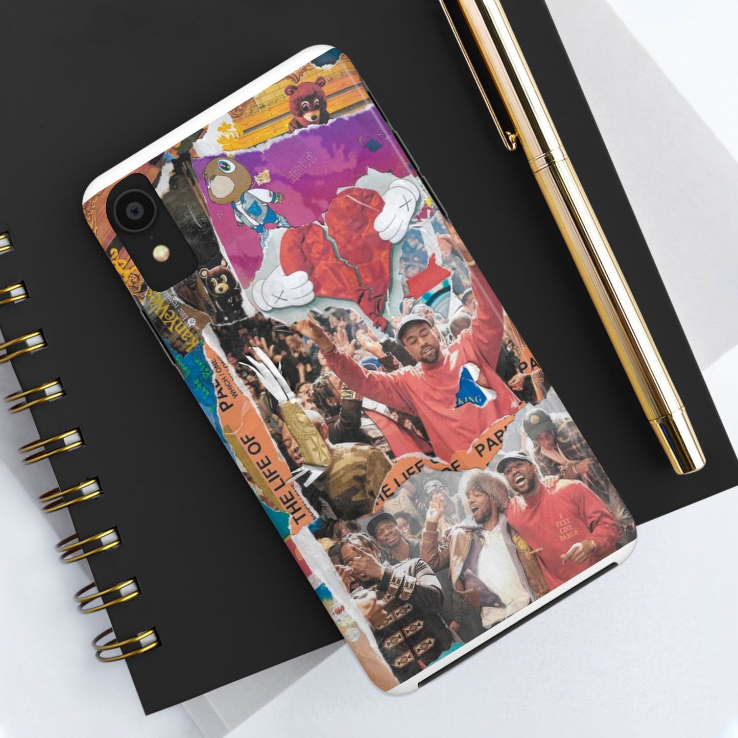 "coming of pablo" scrapbook phone case