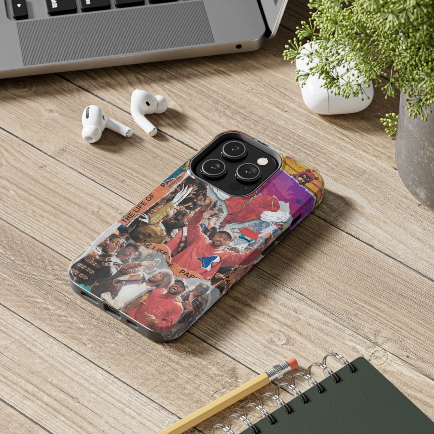 "coming of pablo" scrapbook phone case