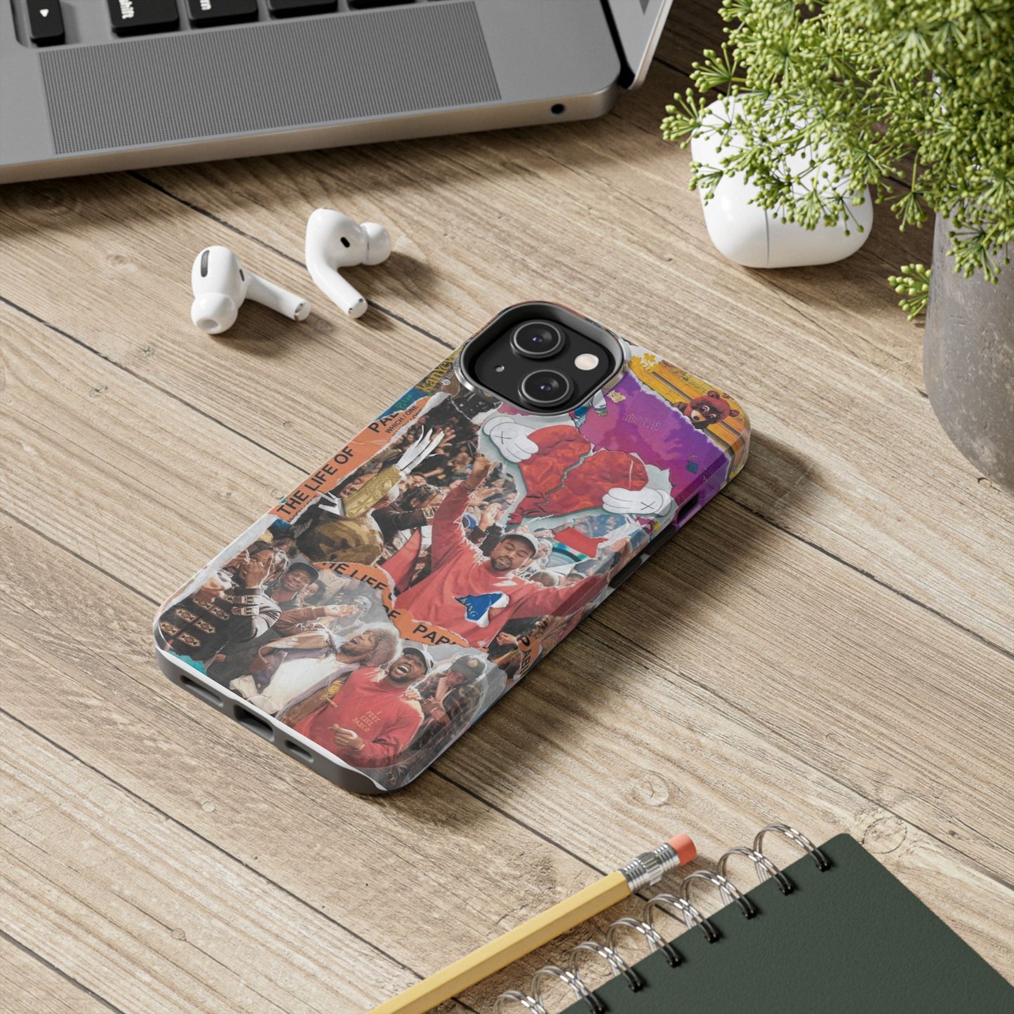 "coming of pablo" scrapbook phone case