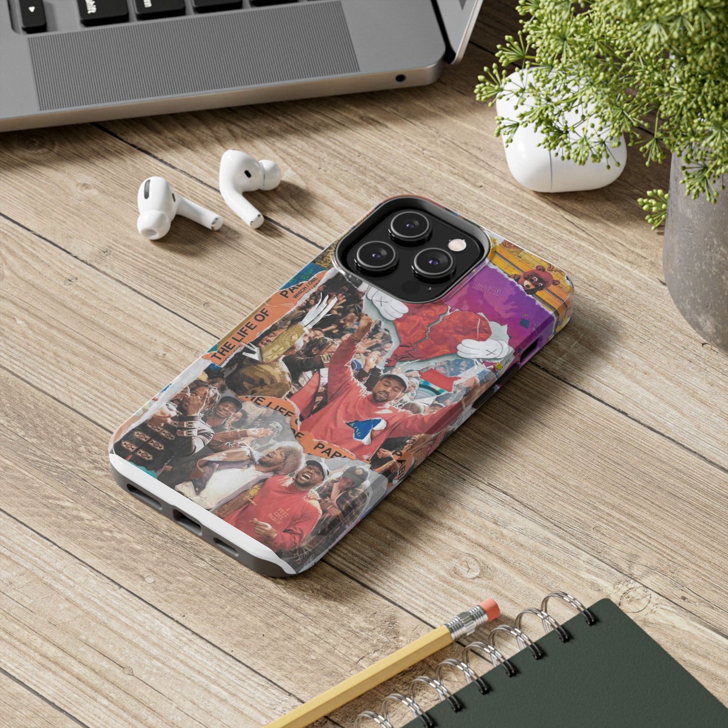 "coming of pablo" scrapbook phone case